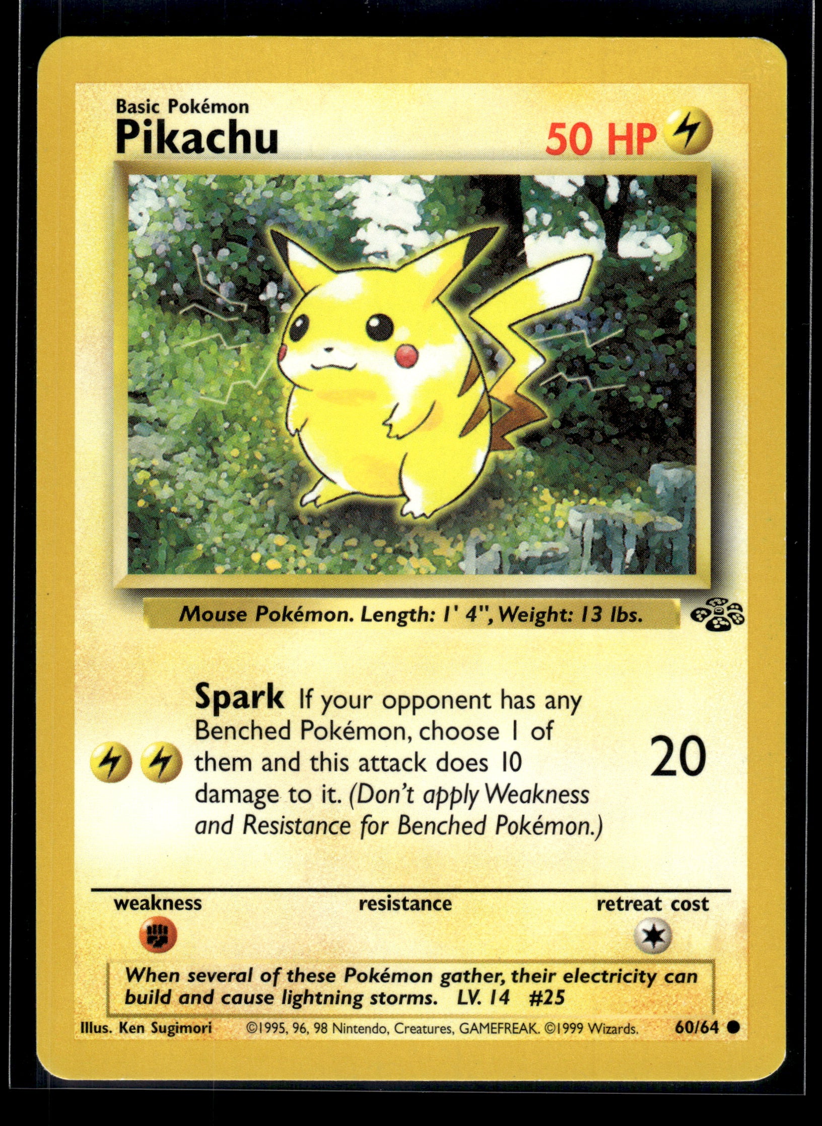 Pikachu #60/64 Jungle LP