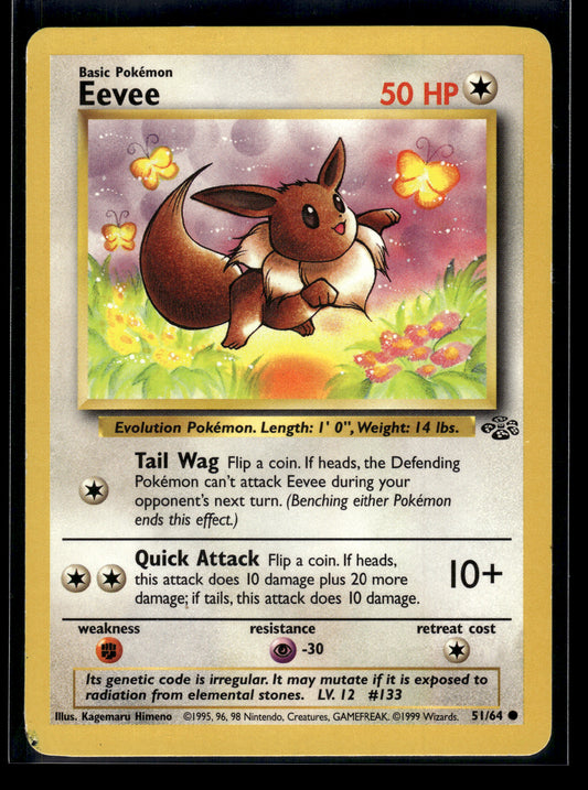 Eevee #51/64 Jungle MP
