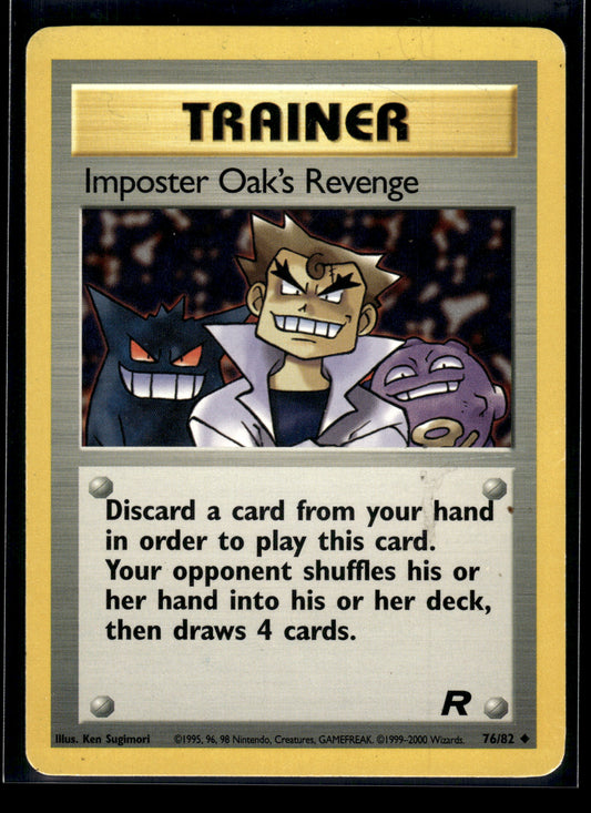 Imposter Oak's Revenge #76/82 Team Rocket HP