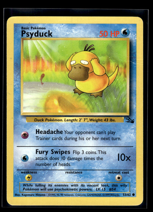Psyduck #53/62 Fossil HP