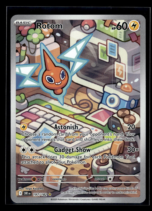Rotom #197/182 Destined Rivals NM
