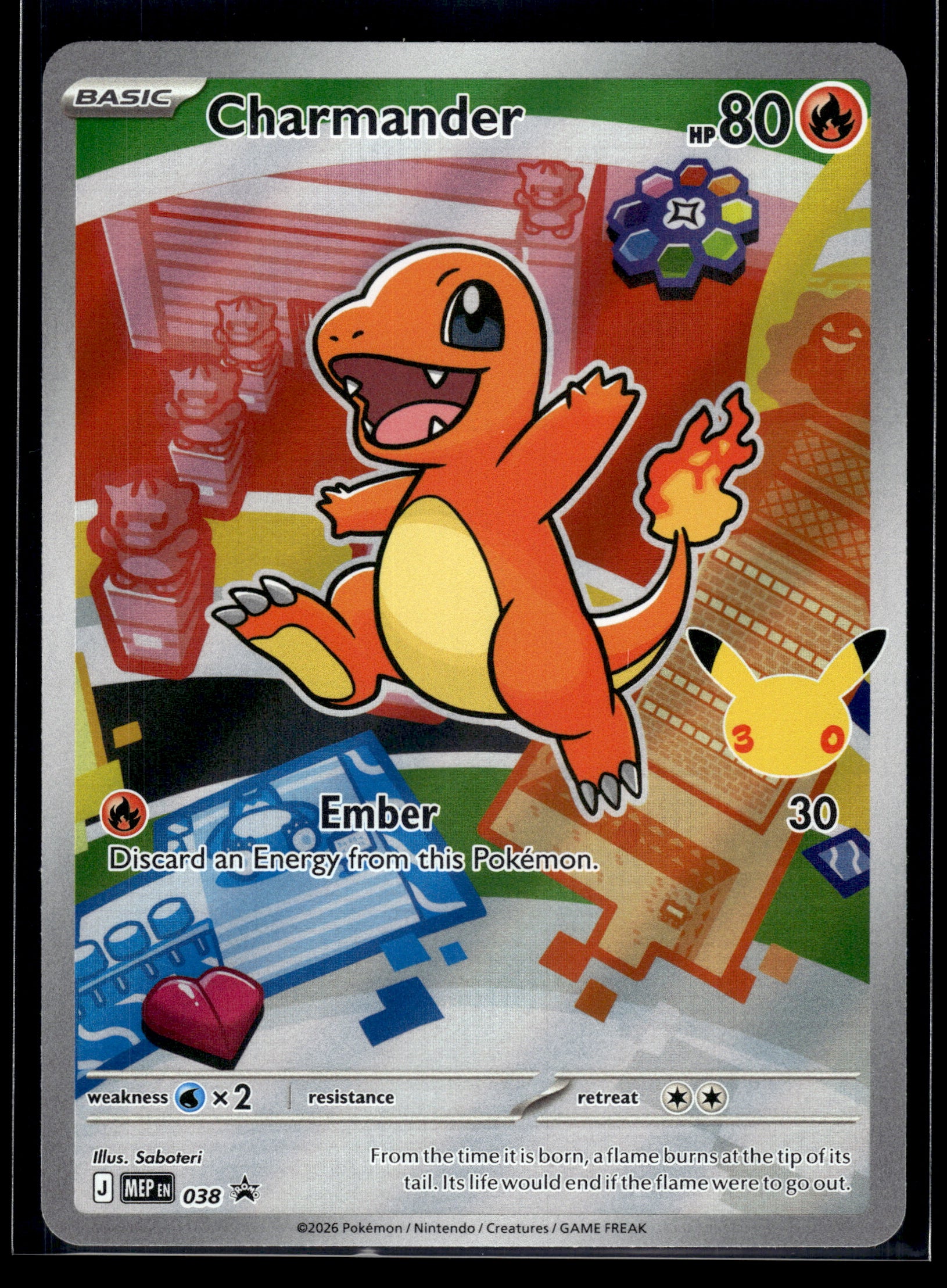 Charmander #038 Mega Evolution Promo NM