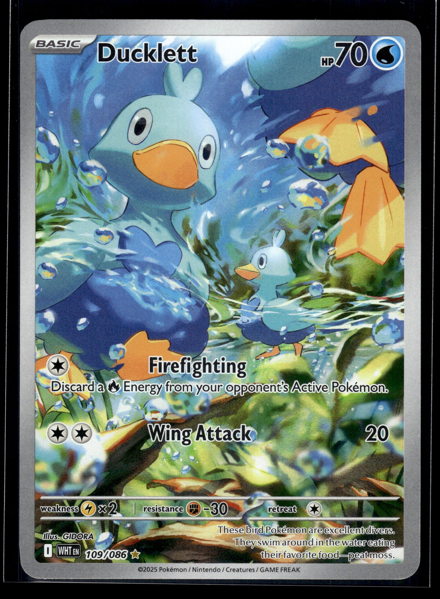 Ducklett #109/086 White Flare VLP