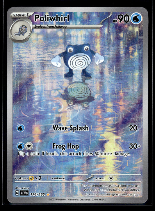 Poliwhirl #176/165 Scarlet & Violet 151 LP