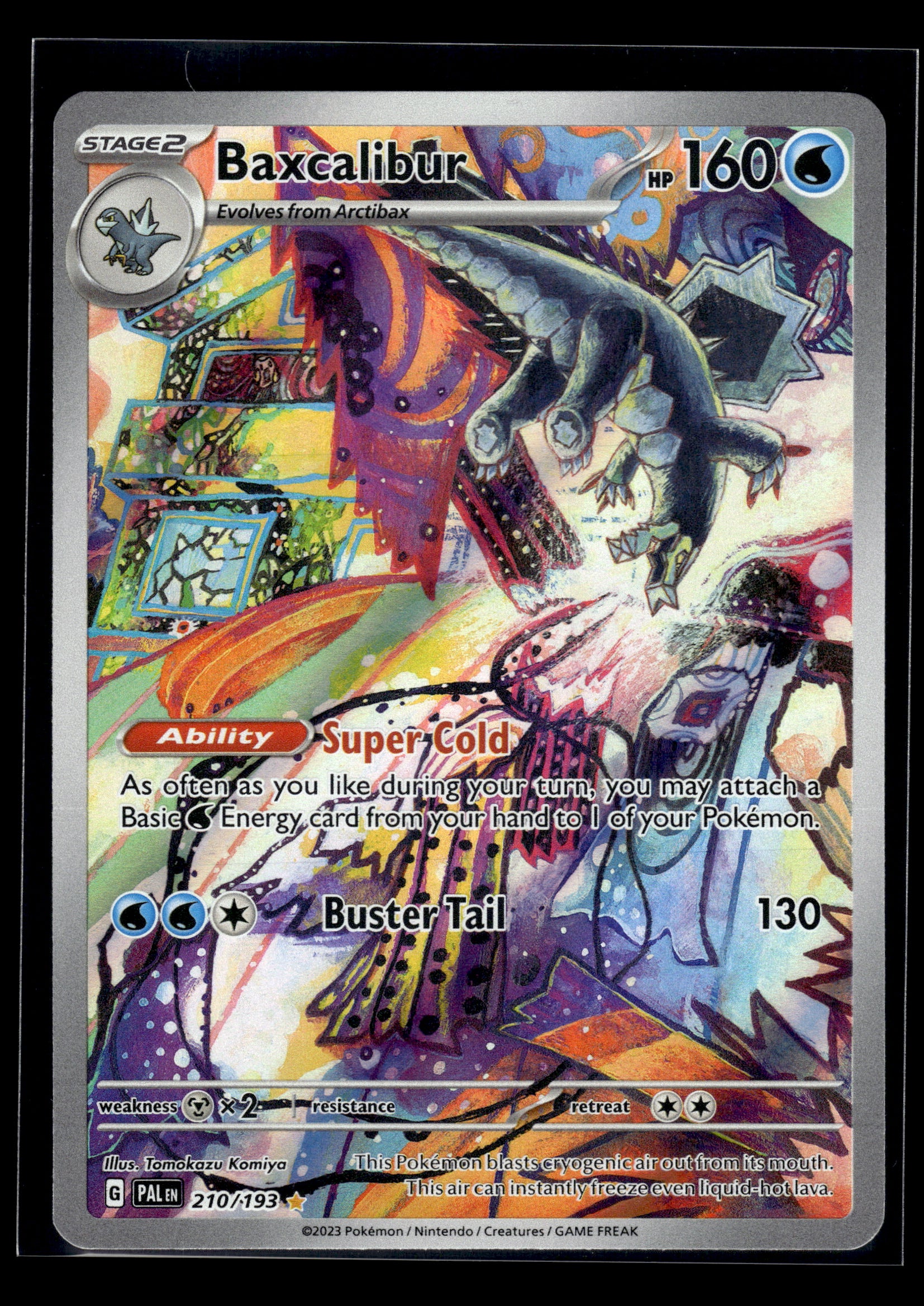 Baxcalibur #210/193 Paldea Evolved LP