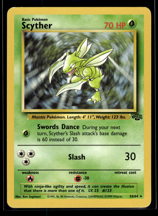 Scyther #26/64 Jungle LP