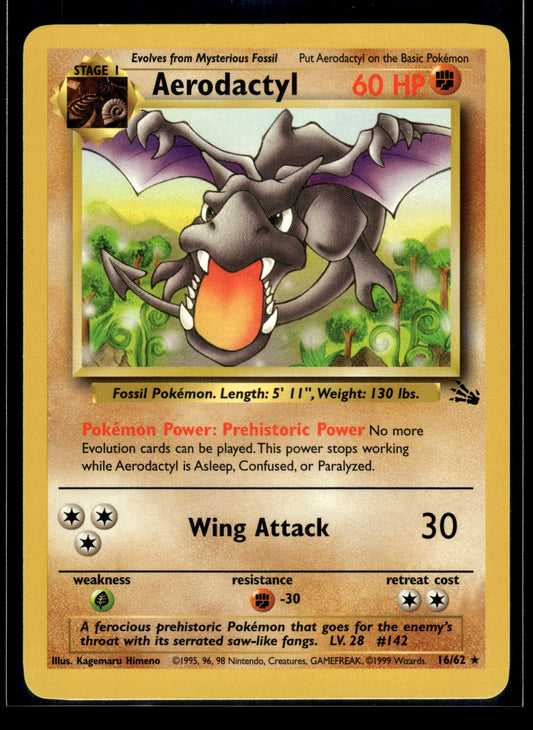 Aerodactyl #16/62 Fossil LP