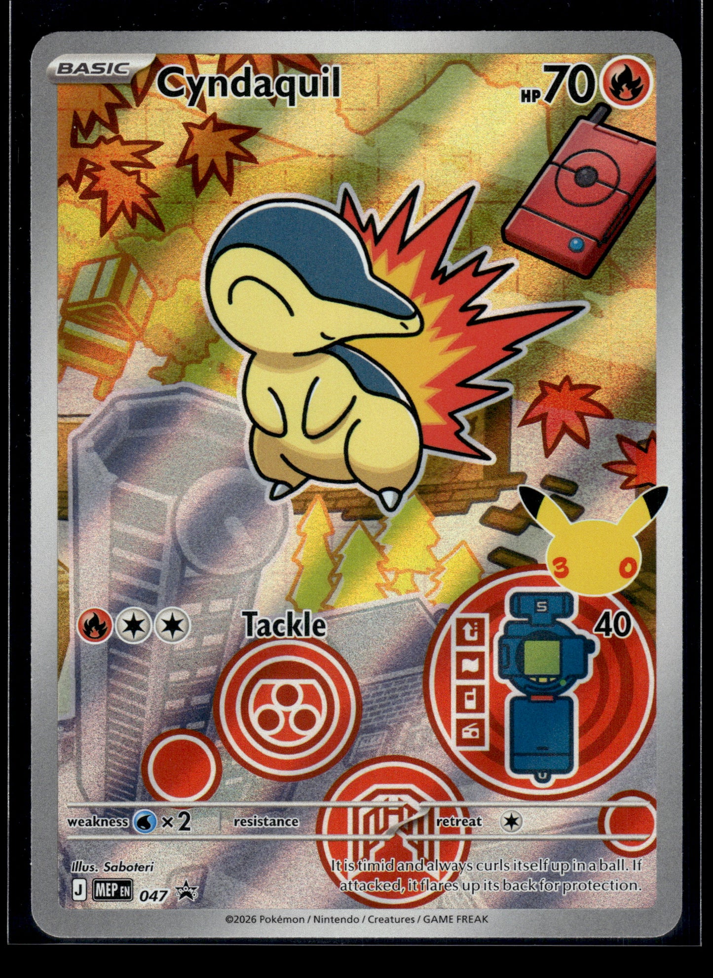 Cyndaquil #047 Mega Evolution Promo VLP