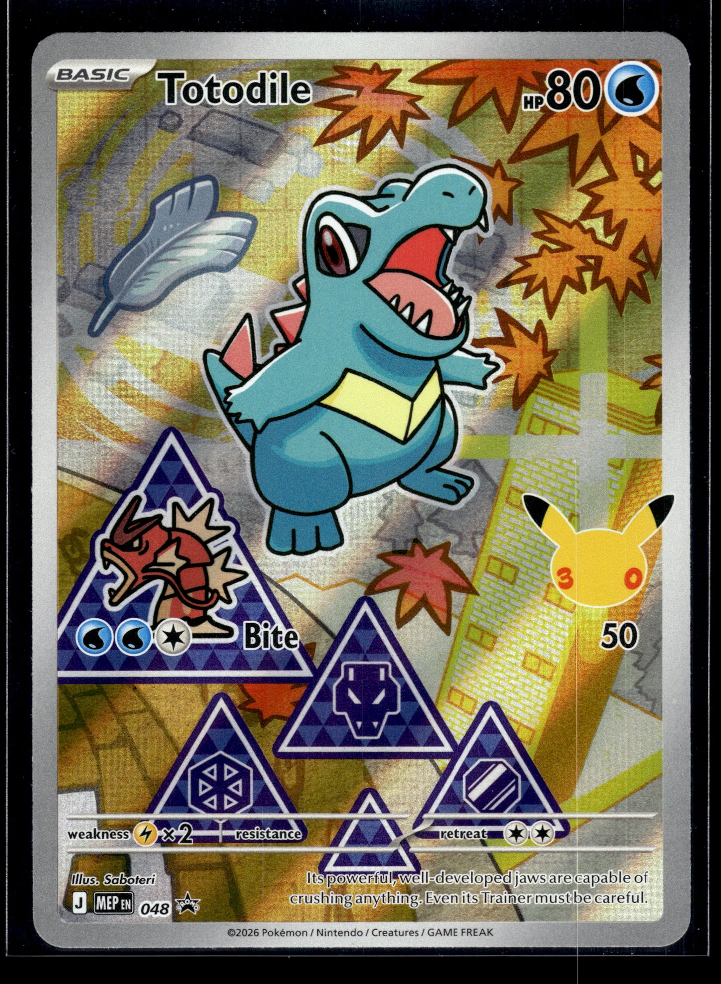 Totodile #048 Mega Evolution Promo NM