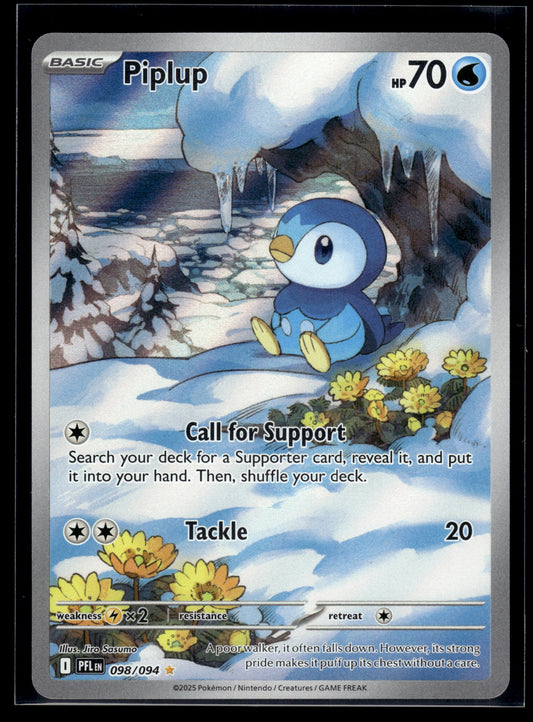 Piplup #098/094 Phantasmal Flames NM