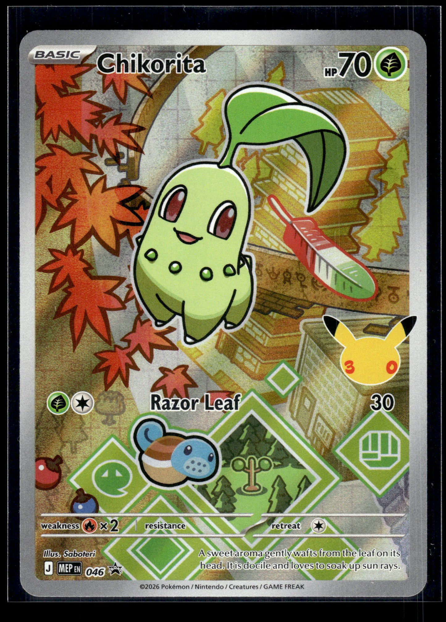 Chikorita #046 Mega Evolution Promo NM