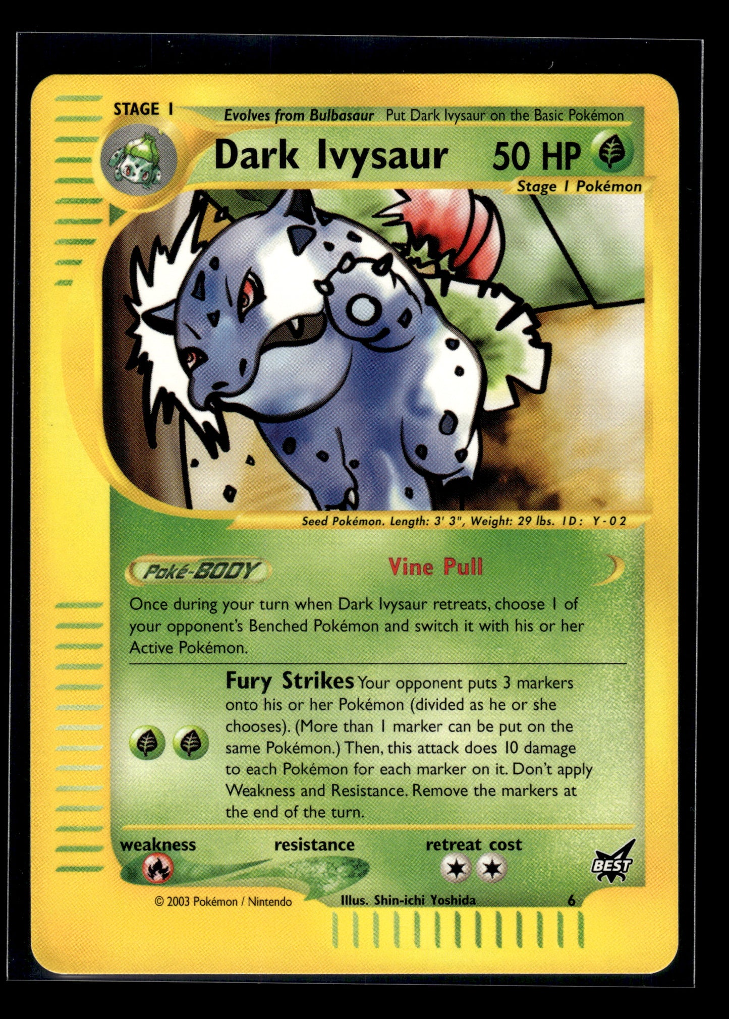 Dark Ivysaur #006/009 Best of Promos VLP