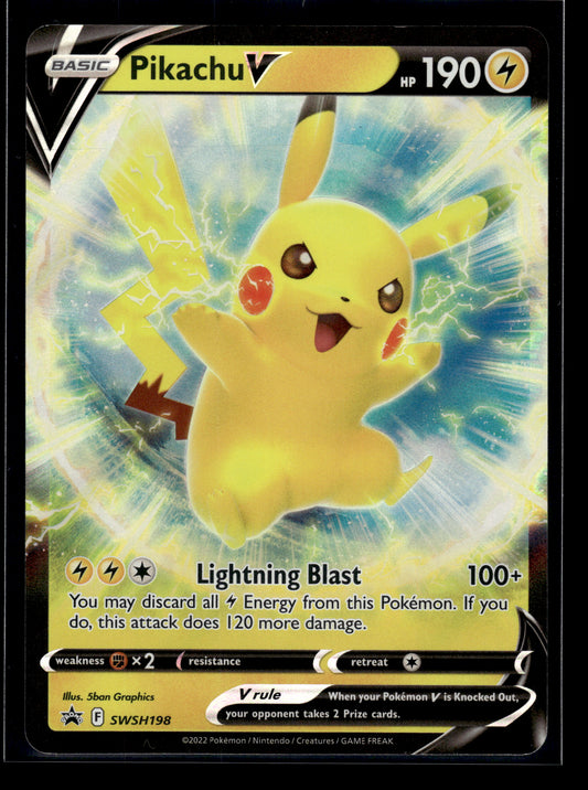 Pikachu V #SWSH198 Sword & Shield Promo LP