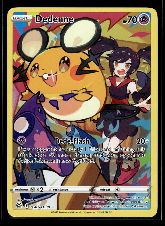 Dedenne #TG07/TG30 Brilliant Stars Trainer Gallery LP