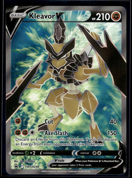 Kleavor V (Full Art) #SWSH248 Sword & Shield Promo Cards VLP