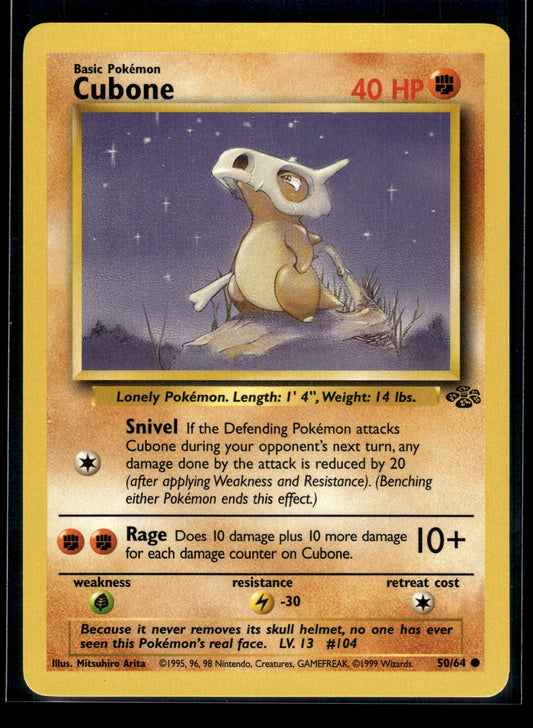 Cubone #50/64 Jungle VLP