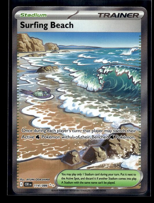 Surfing Beach #114/086 Chaos Rising VLP