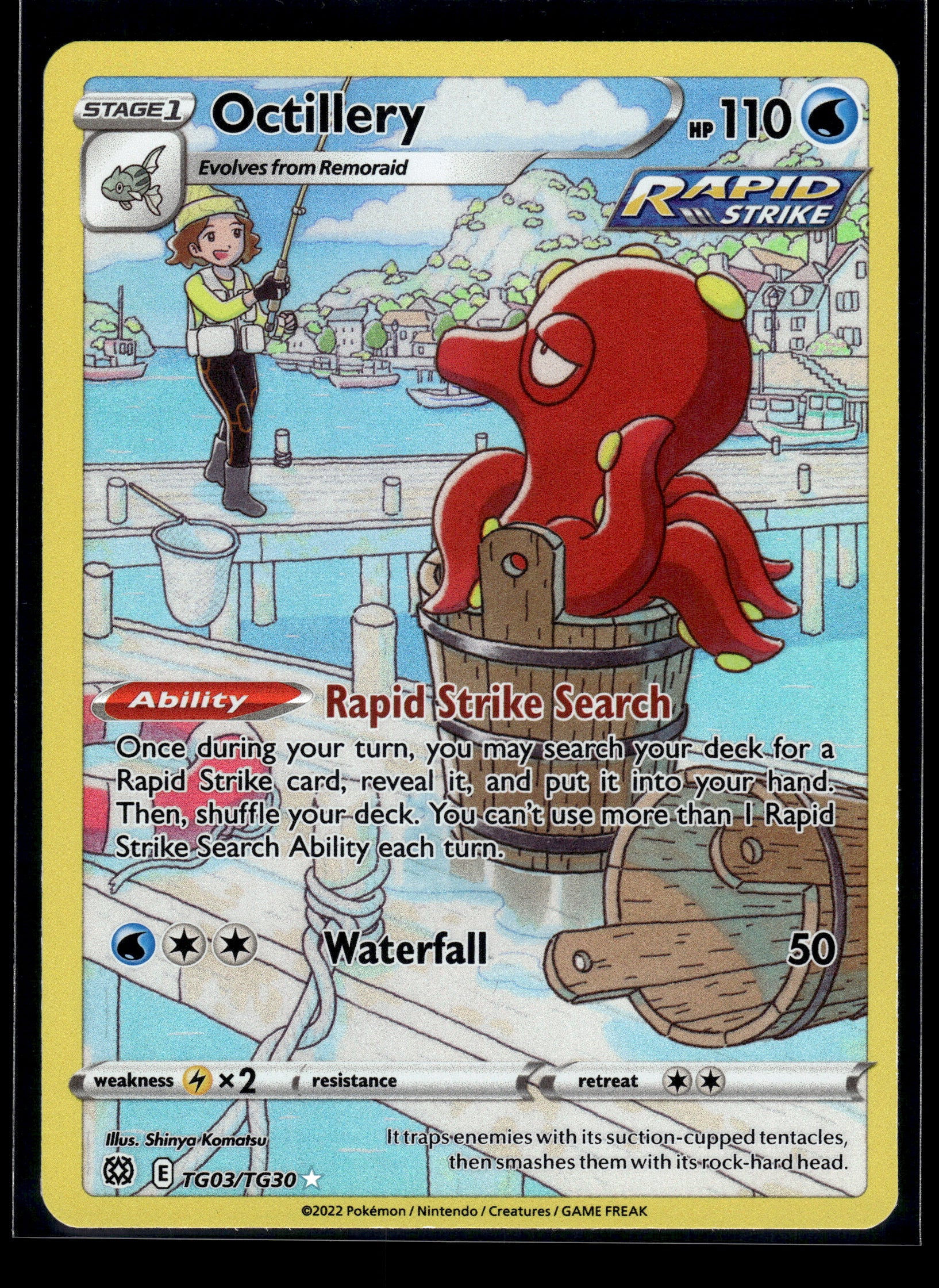 Octillery #TG03/TG30 Brilliant Stars Trainer Gallery VLP