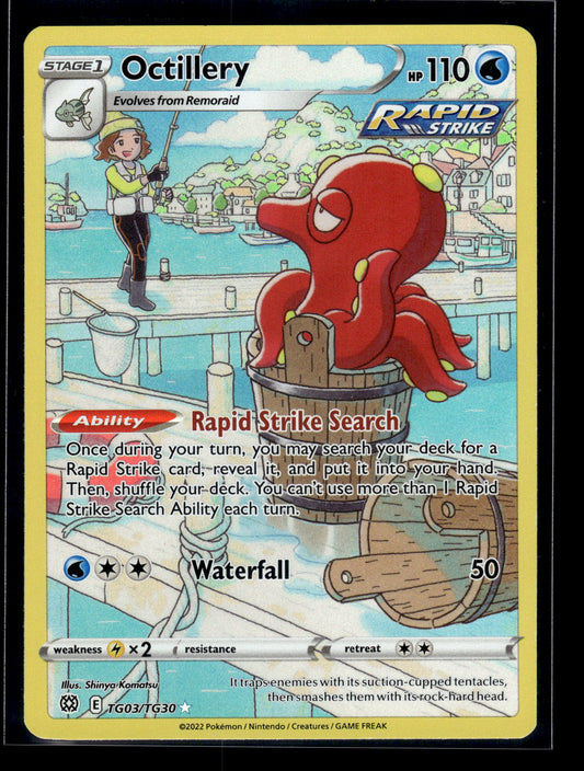 Octillery #TG03/TG30 Brilliant Stars Trainer Gallery VLP