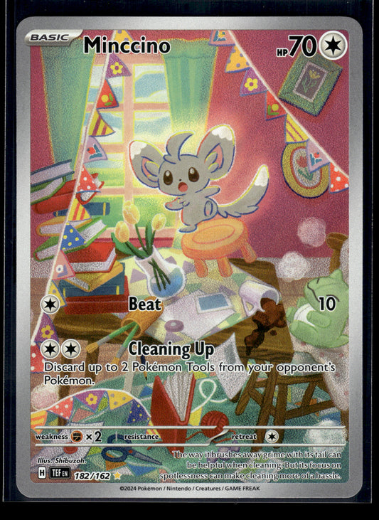 Minccino #182/162 Temporal Forces LP