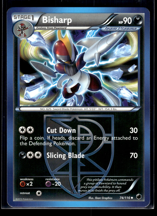 Bisharp (Team Plasma) #74/116 Plasma Freeze LP