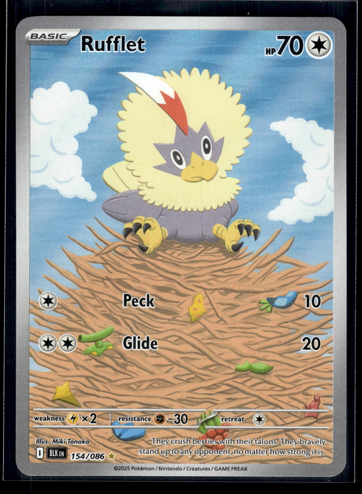 Rufflet #154/086 Black Bolt LP