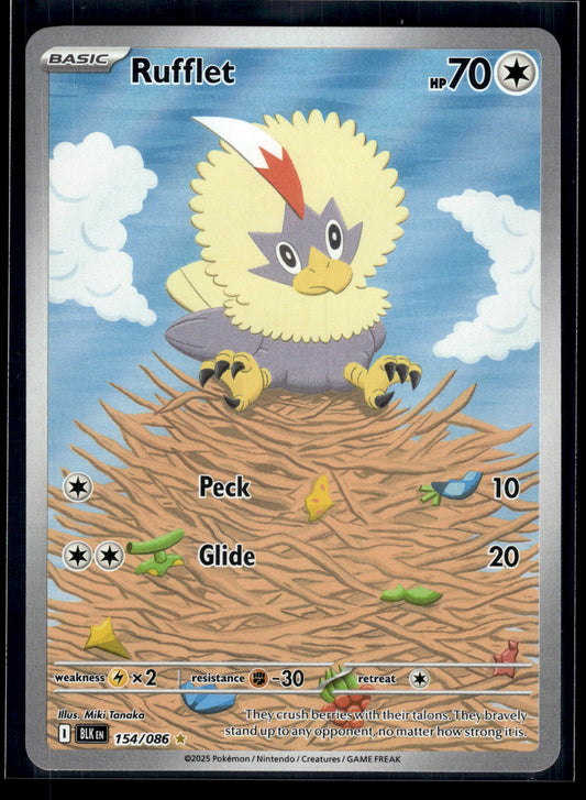 Rufflet #154/086 Black Bolt LP