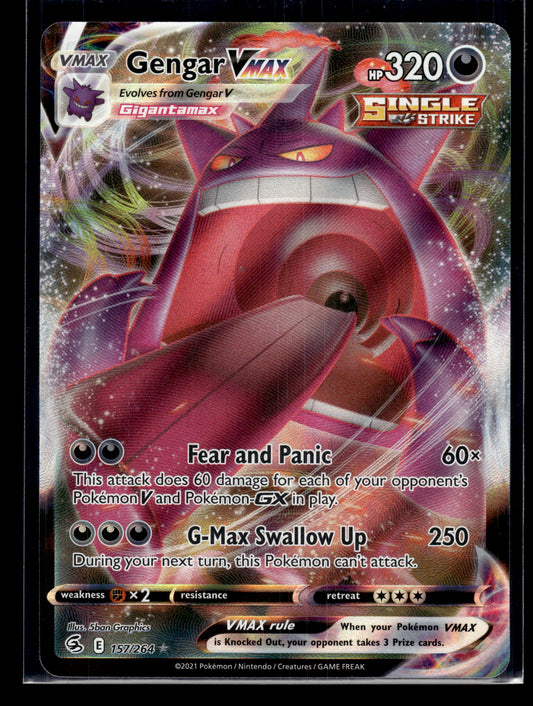 Gengar VMAX #157/264 Fusion Strike VLP