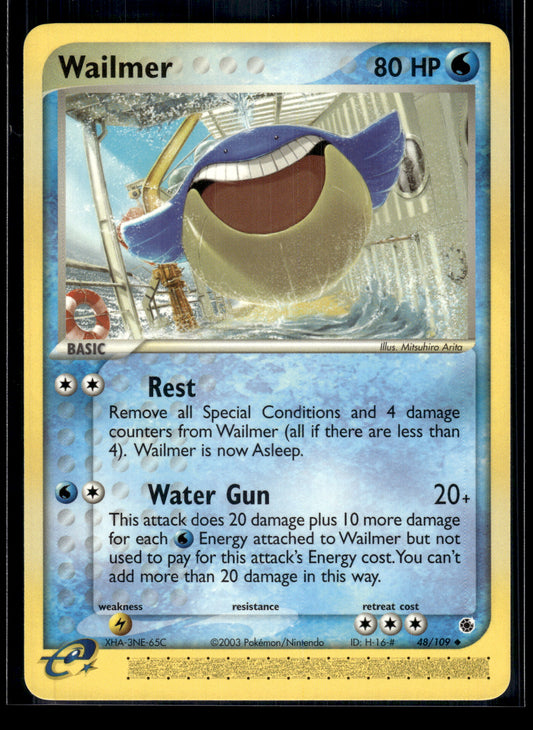 Wailmer #48/109 Ruby and Sapphire LP
