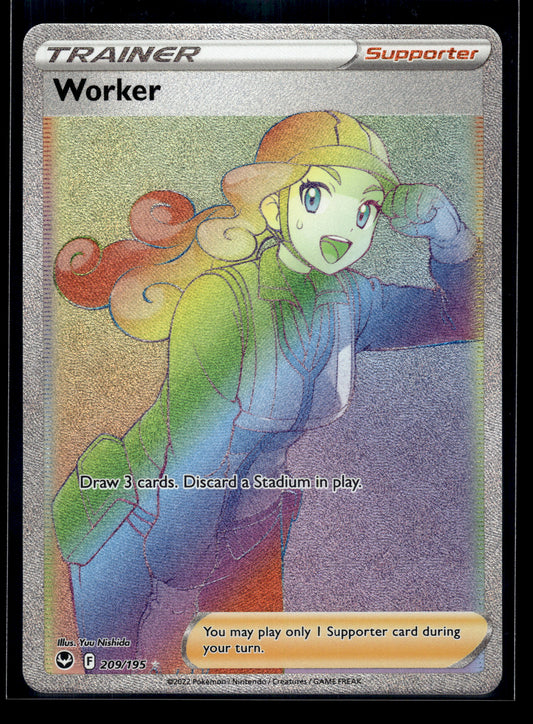 Worker #209/195 Silver Tempest NM