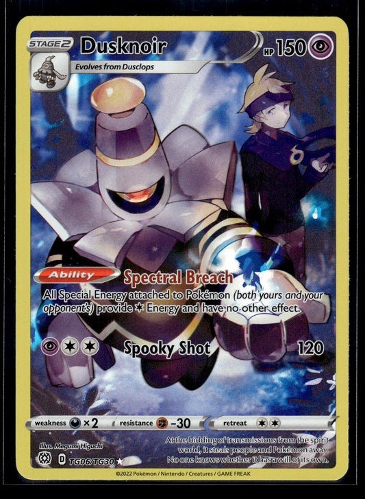 Dusknoir #TG06/TG30 Brilliant Stars Trainer Gallery LP