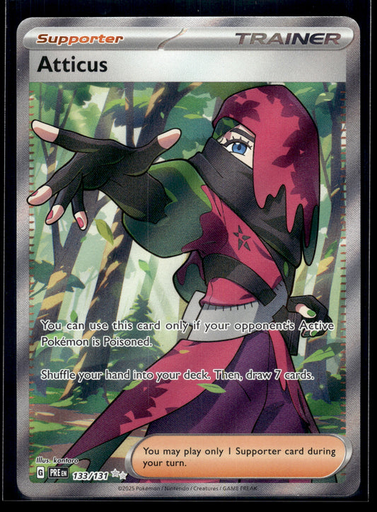 Atticus #133/131 Prismatic Evolutions LP
