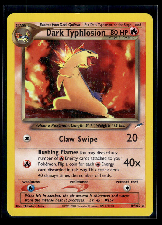 Dark Typhlosion #010/105 Neo Destiny LP