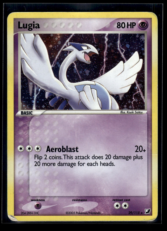 Lugia #29/115 Cosmos Holo Unseen Forces MP