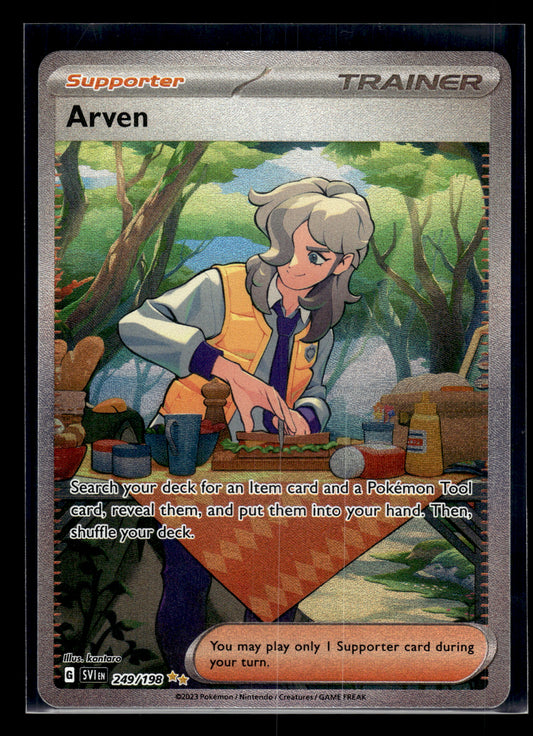 Arven #249/198 Scarlet & Violet Base Set LP