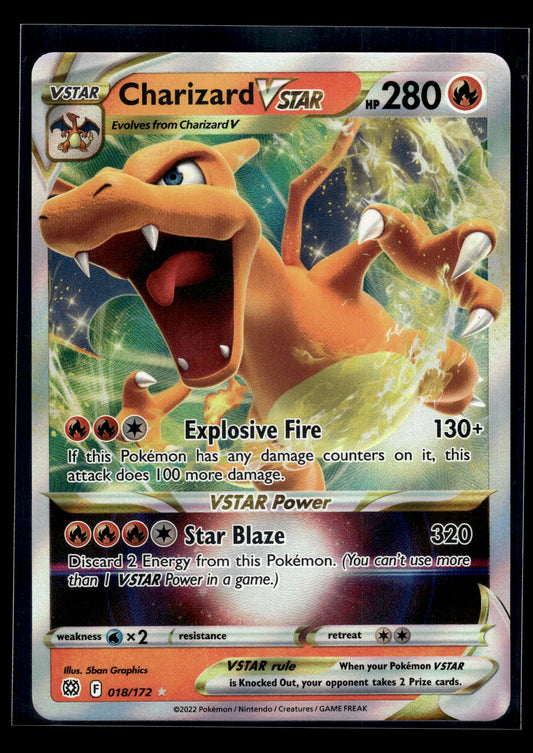 Charizard VSTAR #018/172 Brilliant Stars VLP
