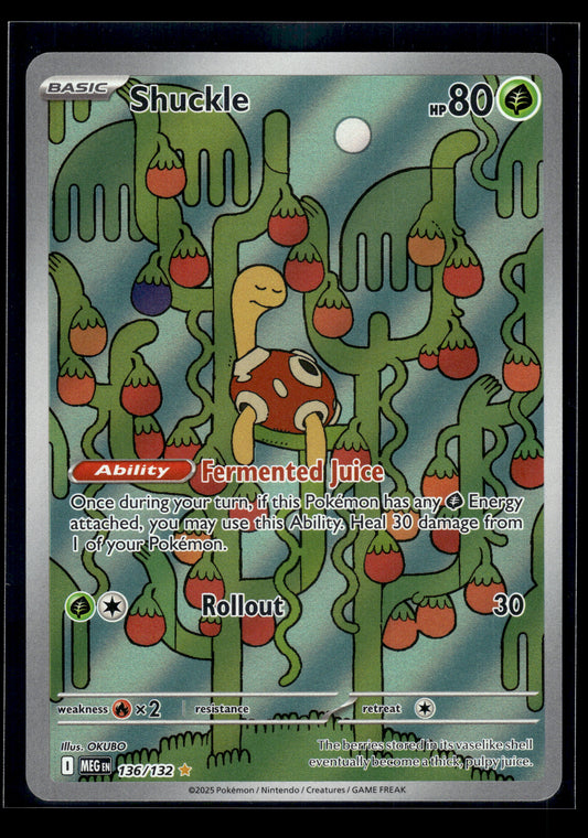Shuckle #136/132 Mega Evolution VLP
