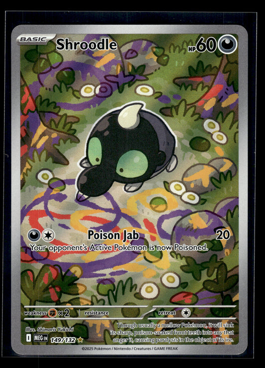 Shroodle #149/132 Mega Evolution NM