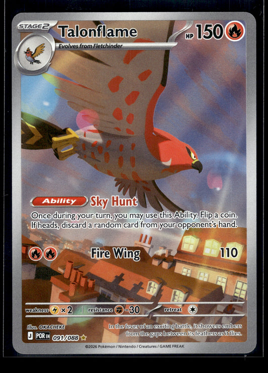 Talonflame #091/088 Perfect Order NM