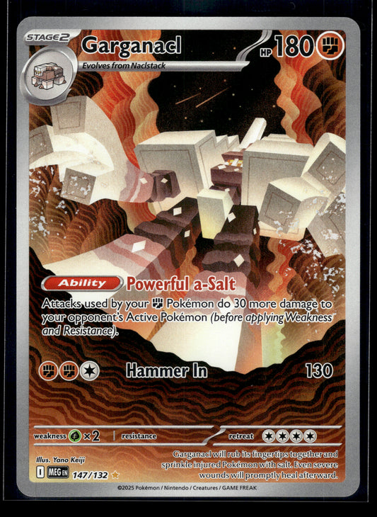 Garganacl #147/132 Mega Evolution NM