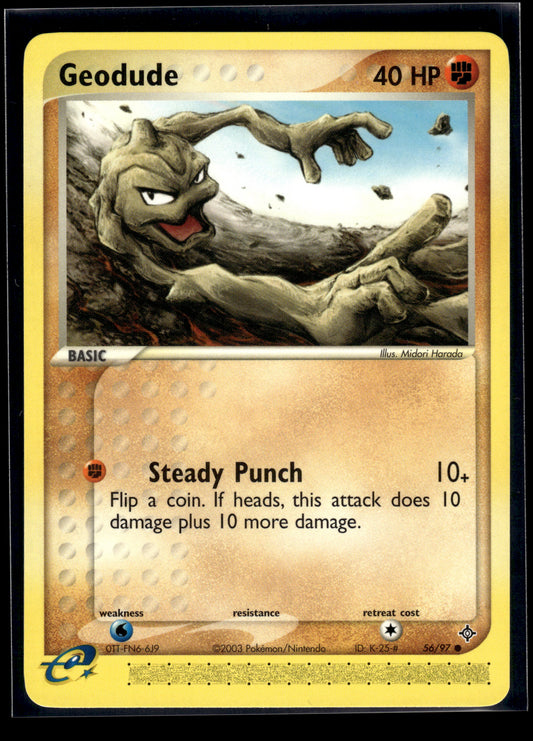 Geodude #56/97 Dragon LP