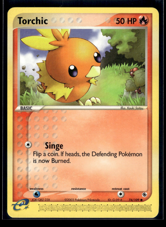 Torchic #74/109 Ruby and Sapphire LP