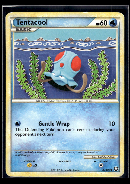 Tentacool #80/102 Triumphant MP
