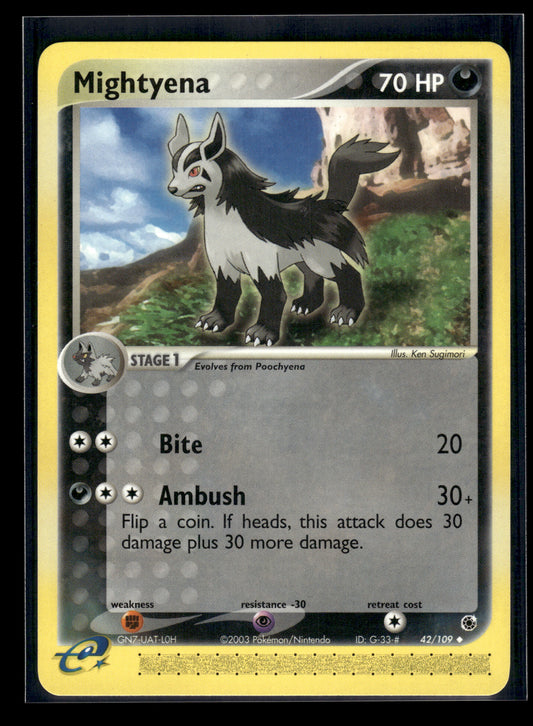 Mightyena #42/109 Ruby and Sapphire LP