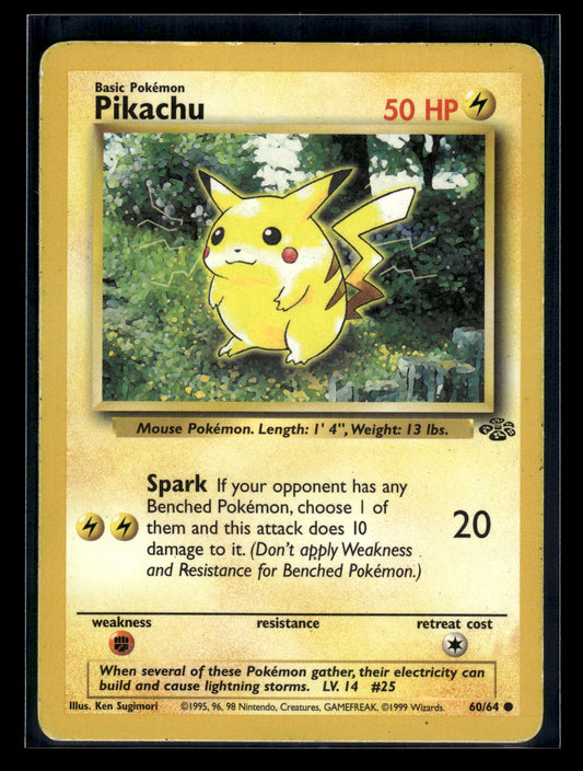 Pikachu #60/64 Jungle MP