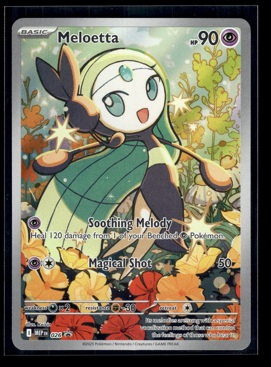 Meloetta #026 Mega Evolution Promo LP