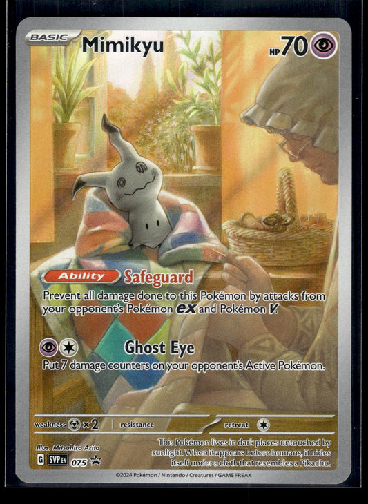 Mimikyu #075 Scarlet & Violet Promo VLP
