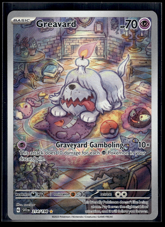 Greavard #214/198 Scarlet & Violet Base Set LP