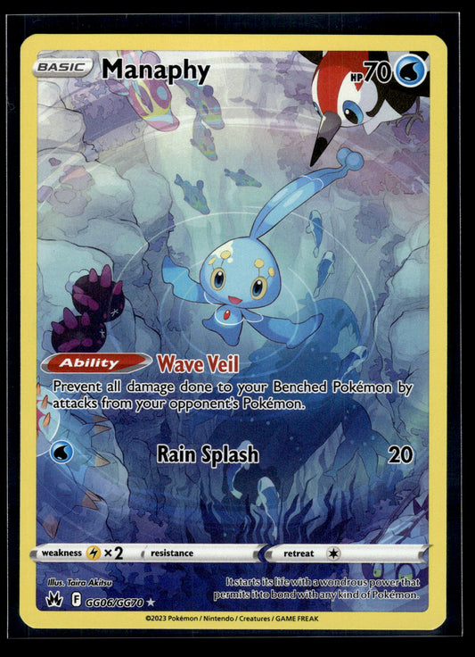 Manaphy #GG06/GG70 Crown Zenith: Galarian Gallery VLP