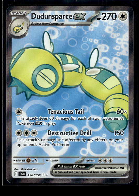 Dudunsparce ex #178/159 Journey Together VLP